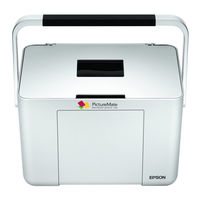 Epson PictureMate Pal User Manual