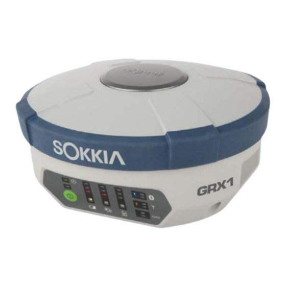 Sokkia GRX1 Manual