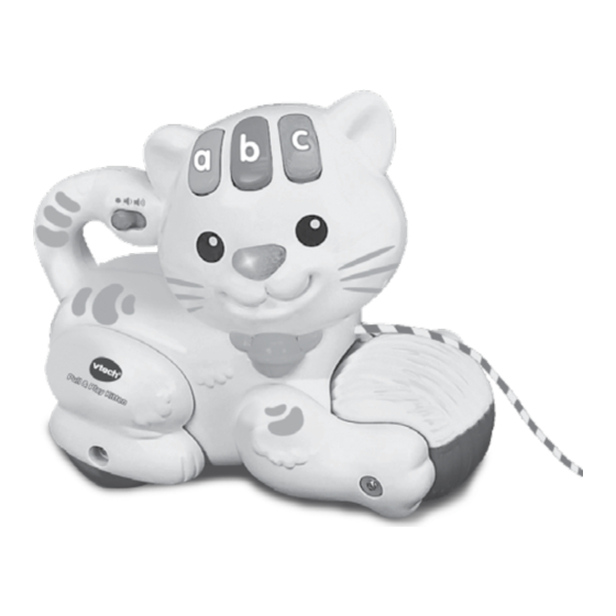 VTech Pull & Play Kitten User Manual