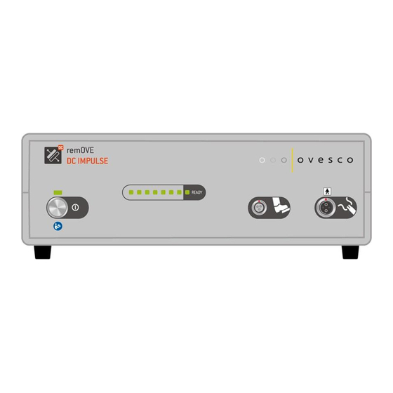 Ovesco remOVE DC Impulse Instructions For Use Manual