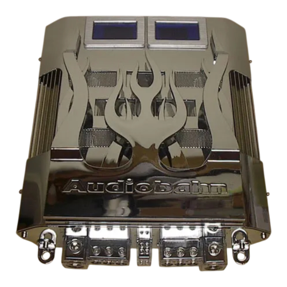Audiobahn ACAP651N Manuals