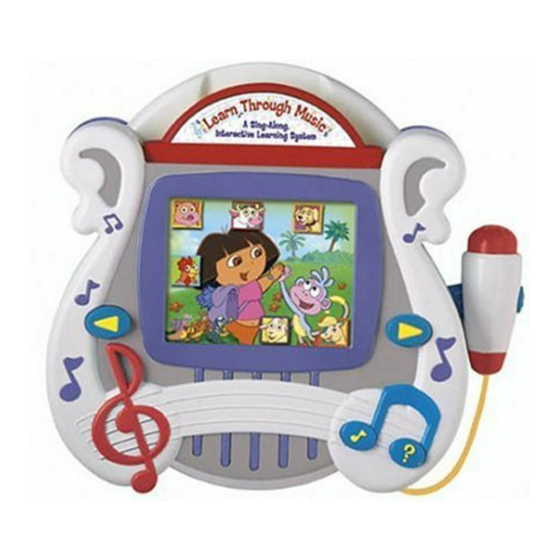 Fisher-Price Learn Through Music Instruction Sheet