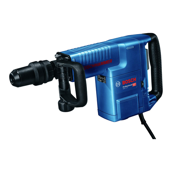 Bosch GSH 11 E Repair Instructions