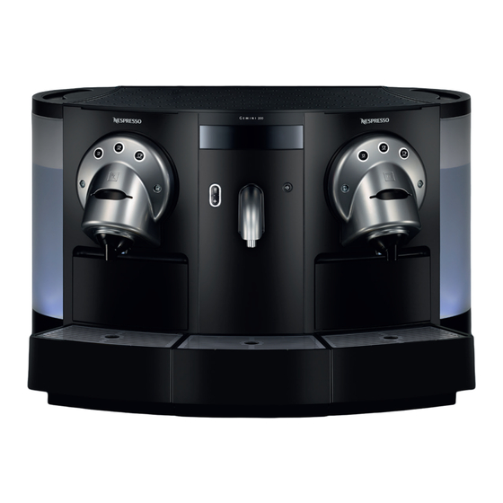 Nespresso GEMINI 200 User Manual