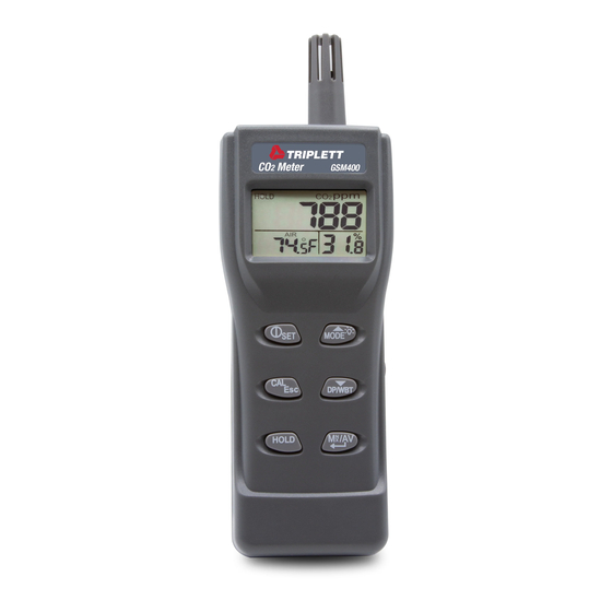 Triplett GSM400 User Manual