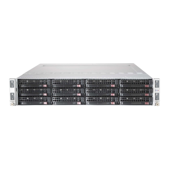 Supero SUPERSERVER 6028TP-HTR Manuals