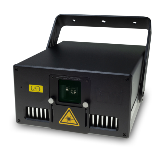 Laserworld Tarm Series Manual