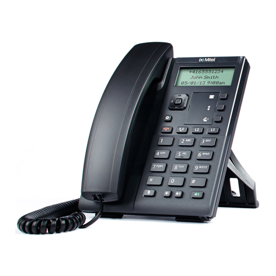 Mitel 6863 Quick Reference Manual