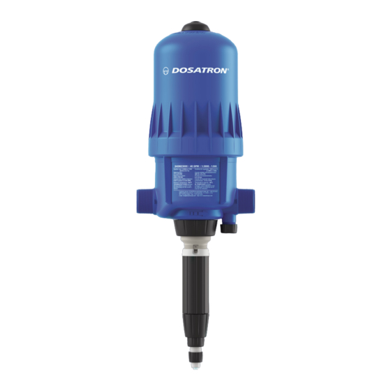 dosatron D40MZ3000 Manual