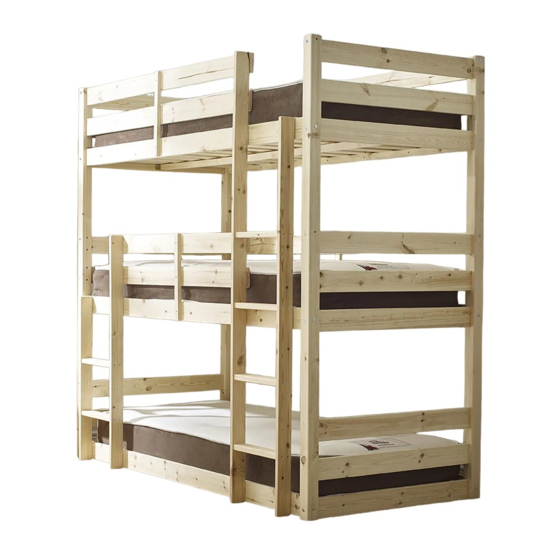 Strictly Beds & Bunks Triad Assembly Instructions Manual