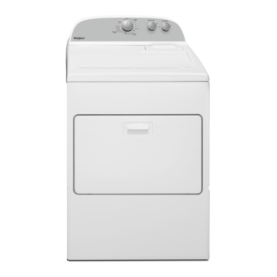 Whirlpool WED4915EW1 Use And Care Manual