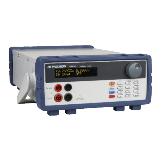 BK Precision BA8100 User Manual