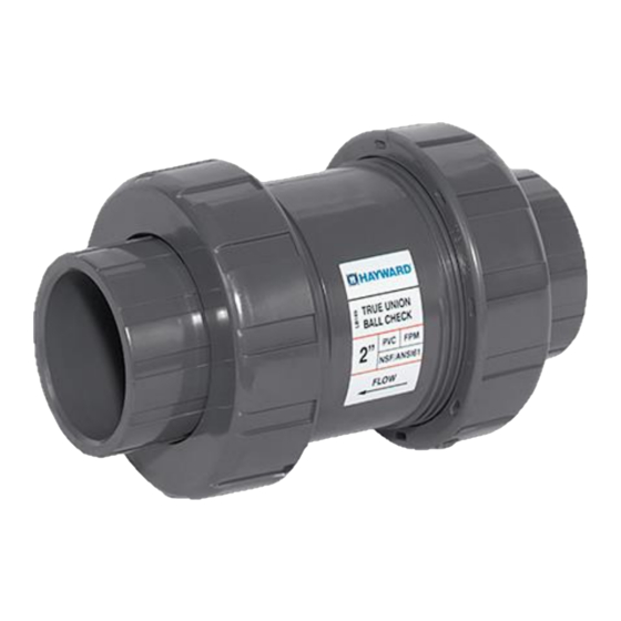 Hayward TC Series Installation, Operation And Maintenance Instructions