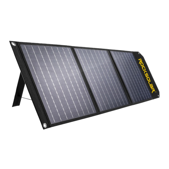 ROCKSOLAR RSSP60 User Manual