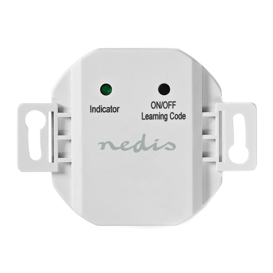 Nedis RFPS110WT, RFPSD110WT - RF Smart Build-In Switch Quick Start Guide