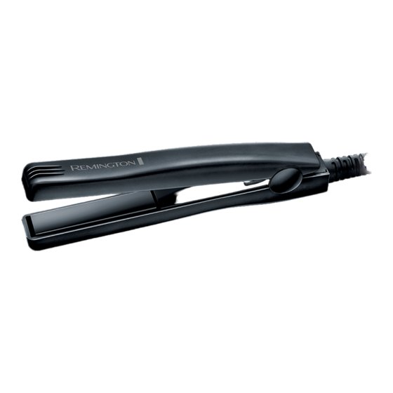 Remington Straightini S2880 Manual