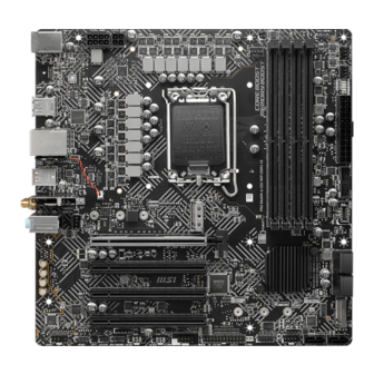 MSI PRO B660M-A CEC WIFI DDR4 V2 User Manual