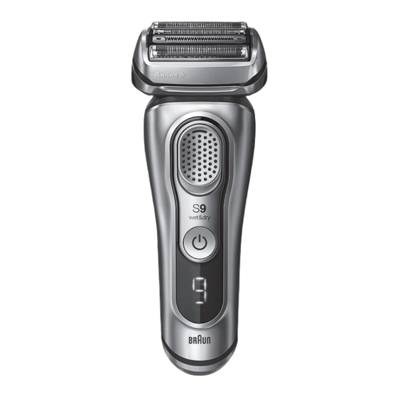 Braun Pro Wet&Dry 9470cc Manual