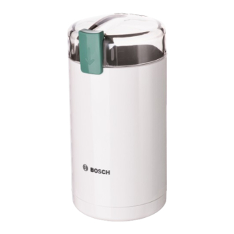 Bosch MKM 6000 Series Owner's Manual