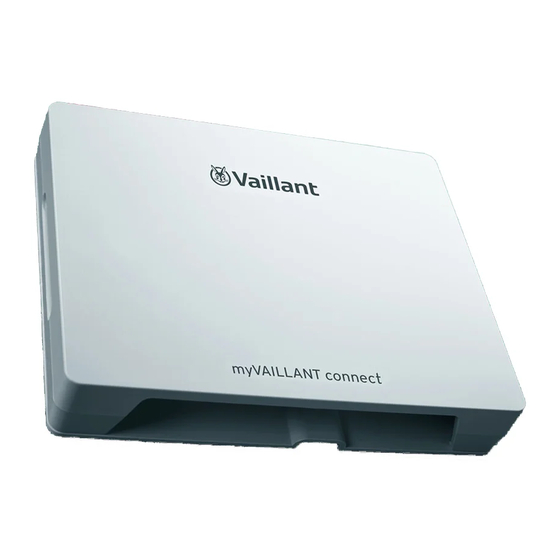 Vaillant myVAILLANT connect VR 940f Installation Instructions Manual