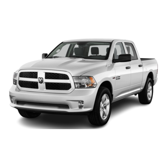 RAM  TRUCK 1500 Owner's Manual