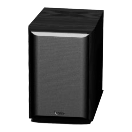 Infinity RS KAPPA PS-8 Owner's Manual
