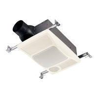 Broan Ventilation Fan with Light and Heater 100HFL Instructions Manual