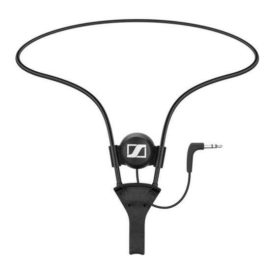 Sennheiser EZT 3011 Instruction Manual