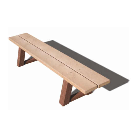 Govaplast Play Bench Maxi User Manual