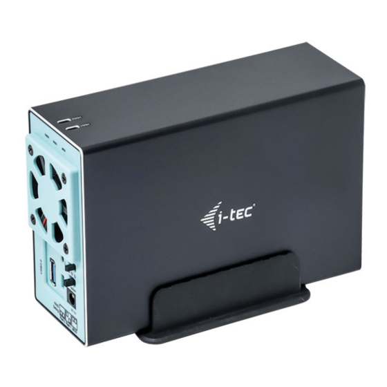 i-tec MySafe CAMYSAFEDUAL35 User Manual
