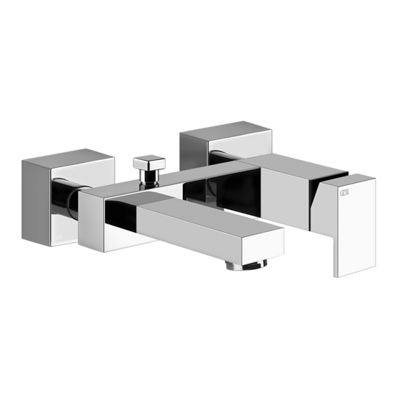 Gessi RETTANGOLO 20013 Manual