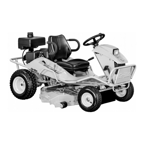 Grillo MD15 Operator's Manual