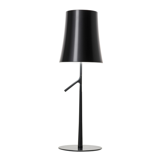 FOSCARINI Birdie LED grande Manuals