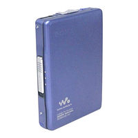 Sony Walkman WM-EX921 Service Manual