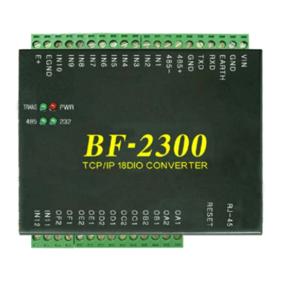 Chiyu Technology BF-2300 User Manual