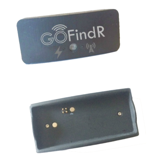 GoFind GoFindR Manuals