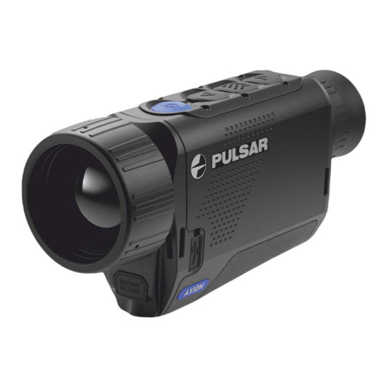 Pulsar AXION X?30 Operating Instructions Manual