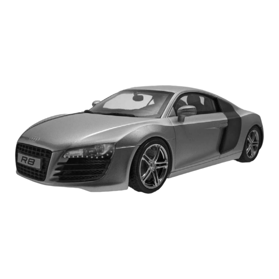 REVELL AUDI R8 Manual