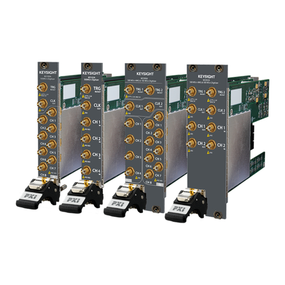 Keysight M31 A Series User Manual