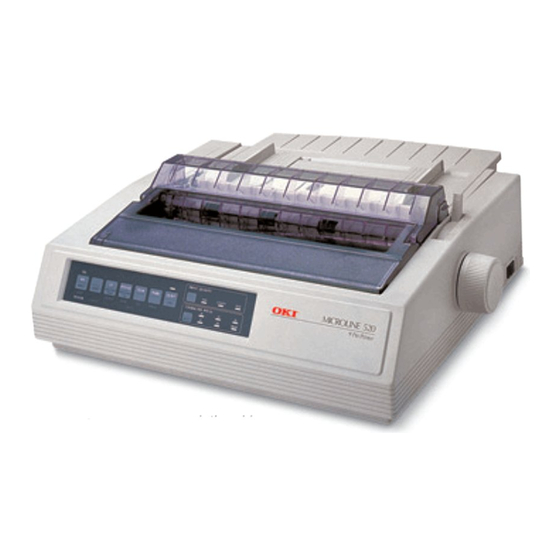 OKIDATA ML-520 Quick Start Manual