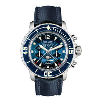 Blancpain FIFTY FATHOMS CHRONOGRAPHE FLYBACK QUANTIÈME COMPLET Manual