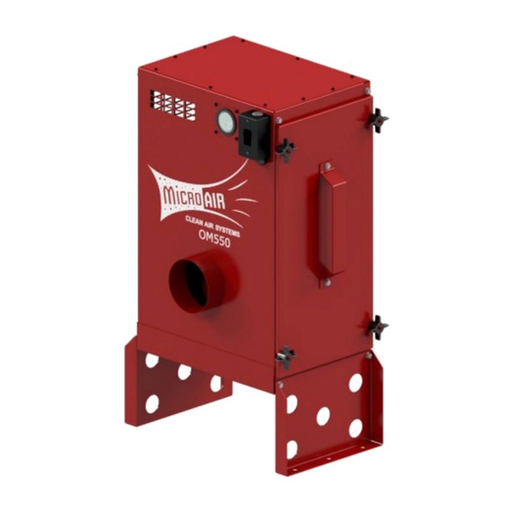 MICRO-AIR OM550DD Owner's Manual