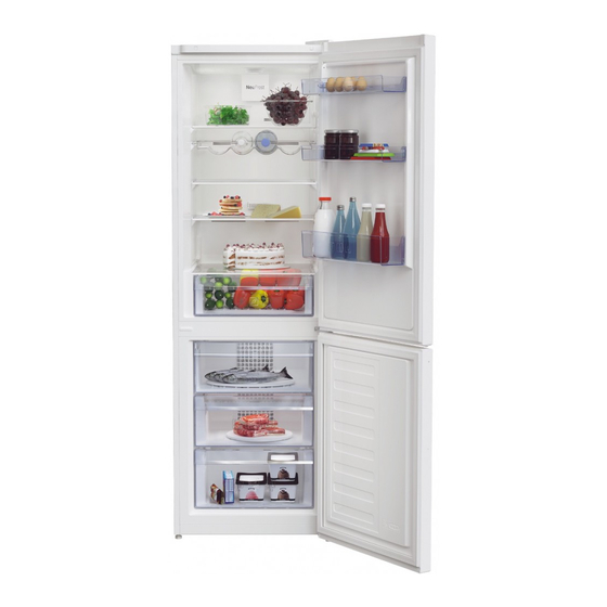 User Manuals: Beko RCSA366K41WN Refrigerator Freezer