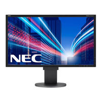 NEC MultiSync EA244WMi Setup Manual