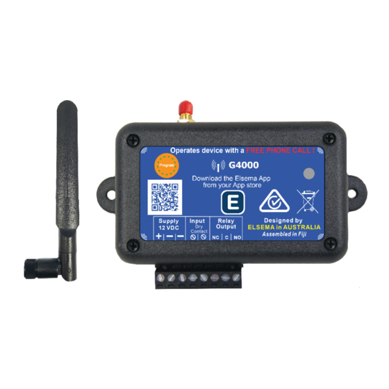 Elsema G4000 Manuals