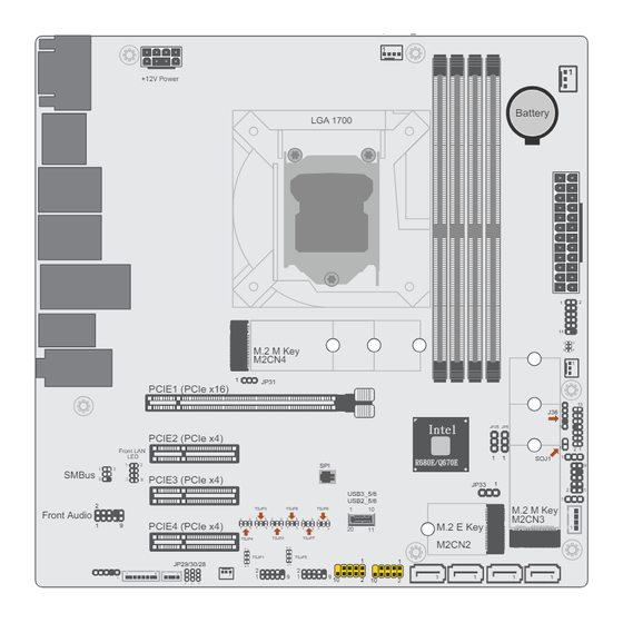 DFI ADS310-R680E Quick Reference