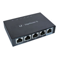 Ubiquiti EdgeRouter X Quick Start Manual