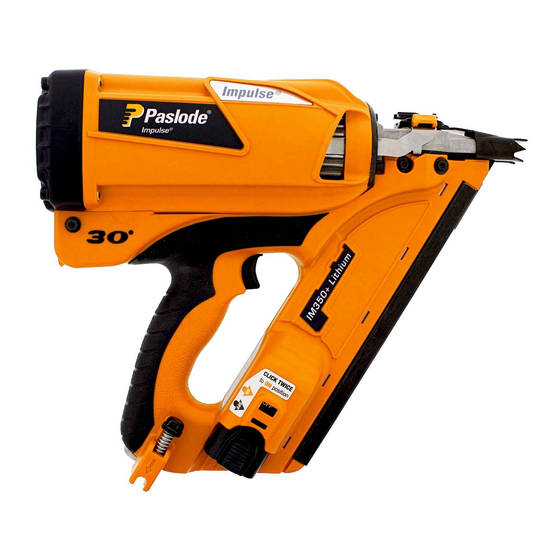 Paslode IM350 Operator's Manual