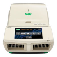 BIO RAD CFX96 Touch Installation Quick Manual