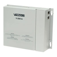 Valcom V-2001 Manual